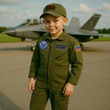 Load image into Gallery viewer, Youth Air Force Flight Suit Combo