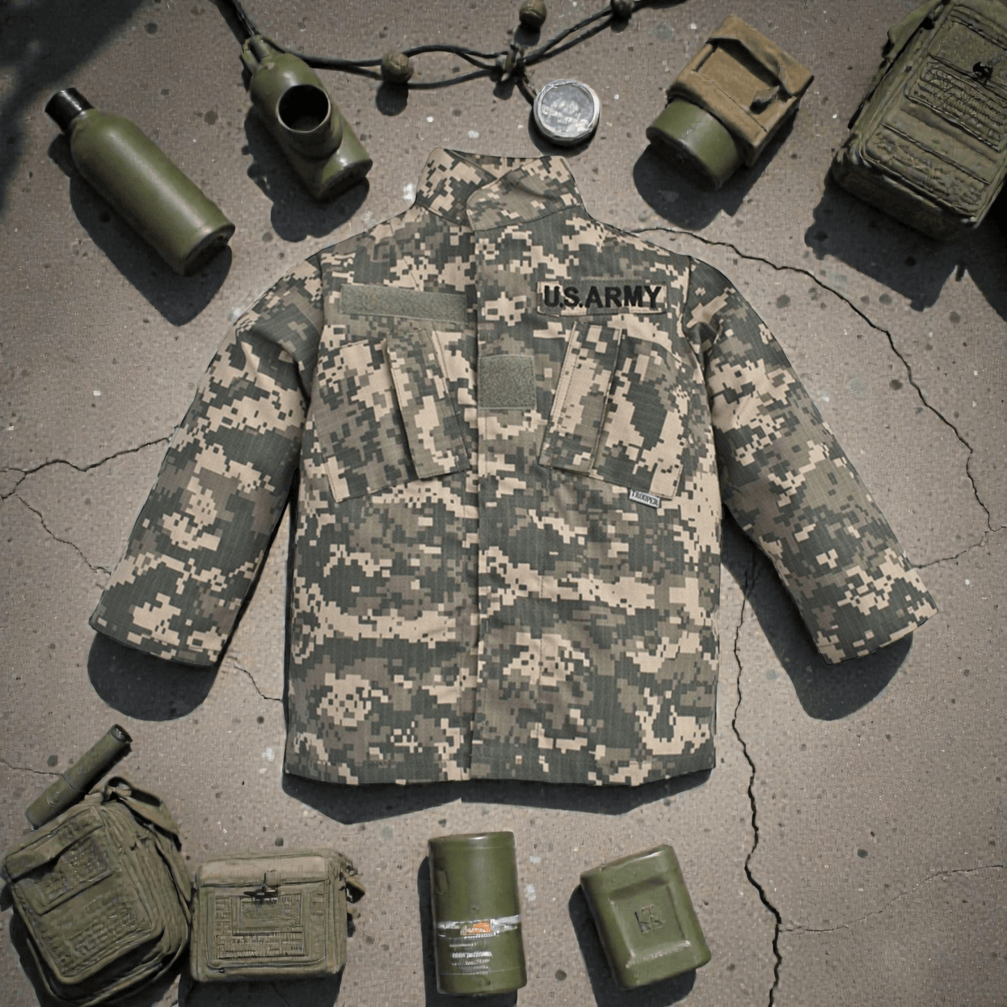 Youth Army Uniform Top