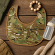 Load image into Gallery viewer, Multicam Uniform Baby Bib
