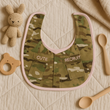 Load image into Gallery viewer, Girls Multicam Cute Recruit Baby Bib