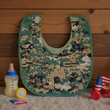 Load image into Gallery viewer, Marine Woodland Recruit Baby Bib