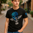 Load image into Gallery viewer, Skull and Anchor Licensed USMC Marine Youth T-Shirt