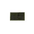 Load image into Gallery viewer, Embroidered American flag patch in green and black, designed for tactical gear and apparel.