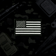 Load image into Gallery viewer, American Flag Patch Black and White