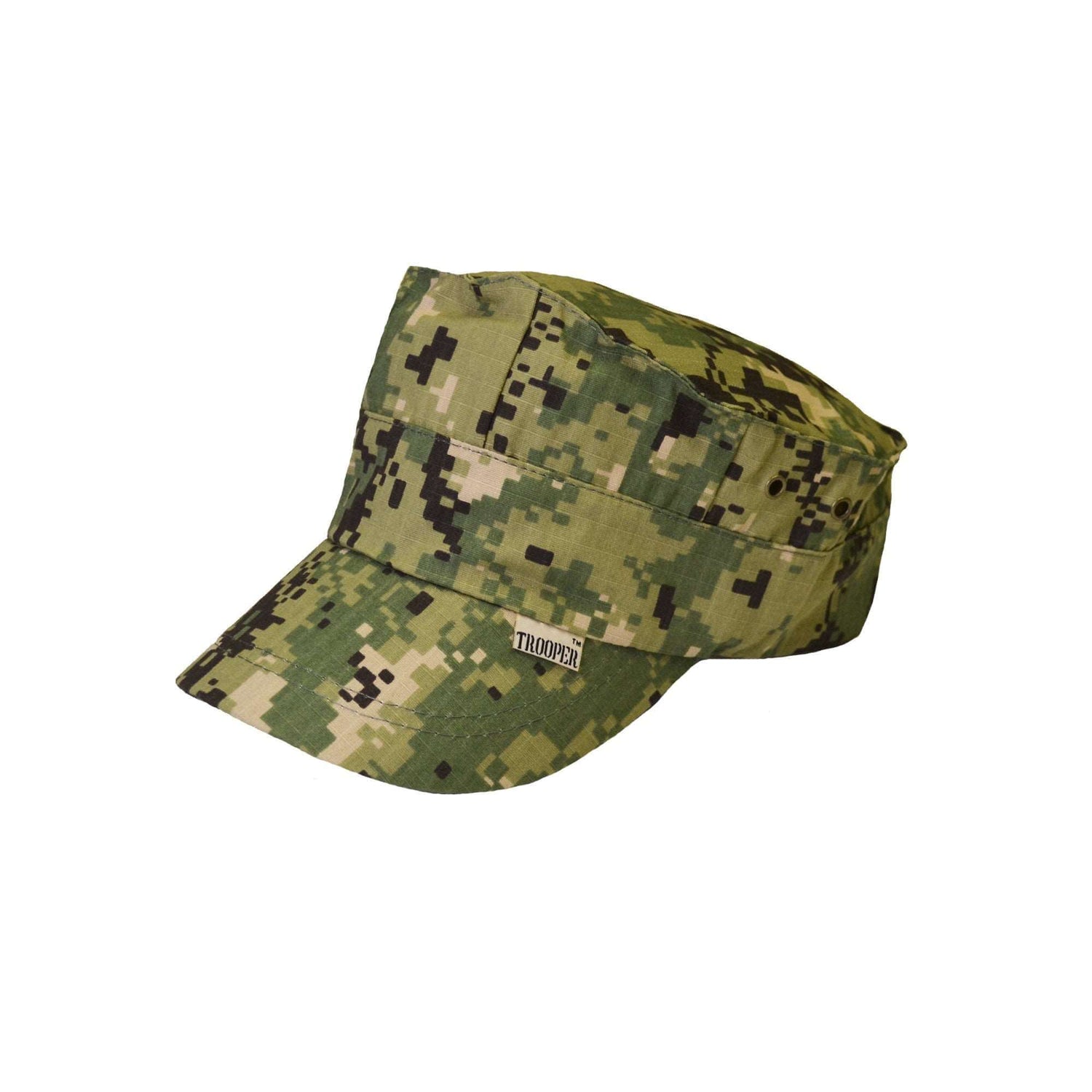 Hats Eight Point Covers by Trooper Clothing, featuring a camouflage design cap ideal for outdoor use.