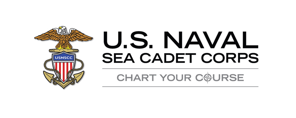 U.S. Navy Sea Cadets uniforms logo with eagle and anchor, representing the Sea Cadet Corps.