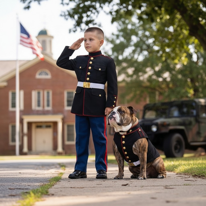 Youth Marine Dress Blues Uniform