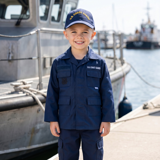 Youth Coast Guard Uniform 3pc Set