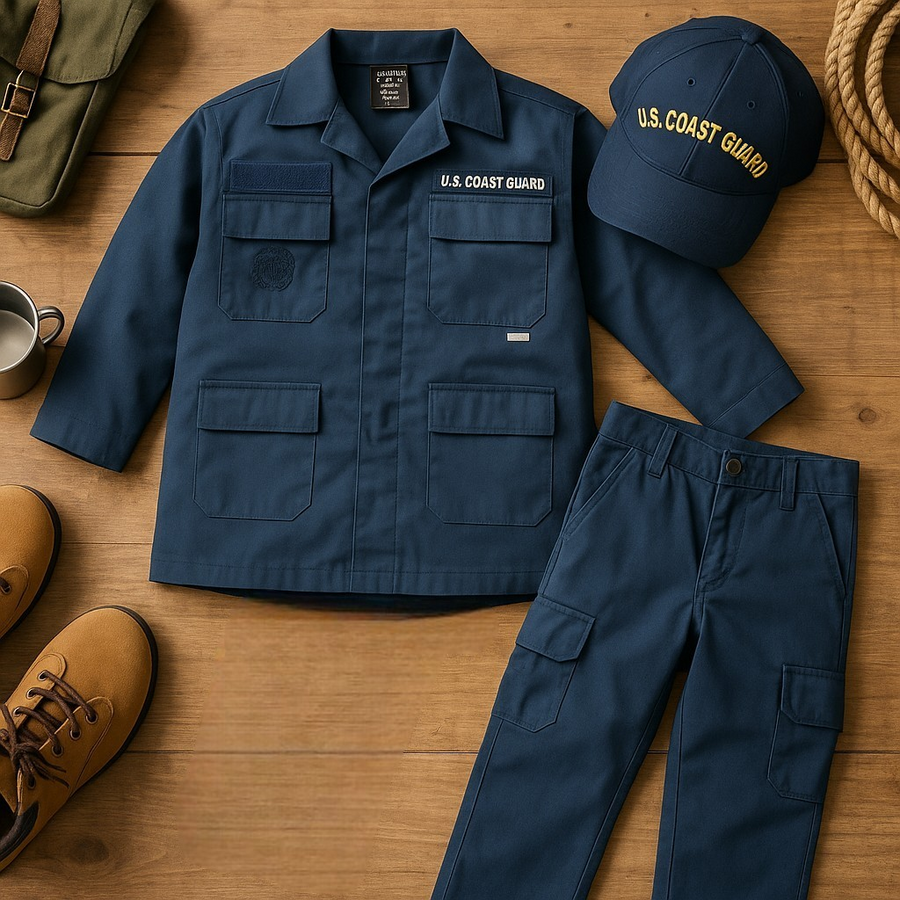 Youth Coast Guard Uniform 3pc Set