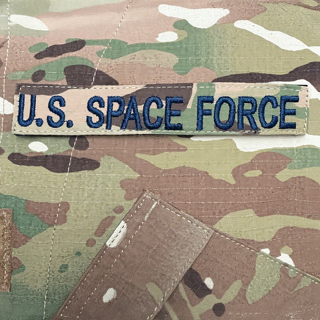 Space Force Multicam Name Tape