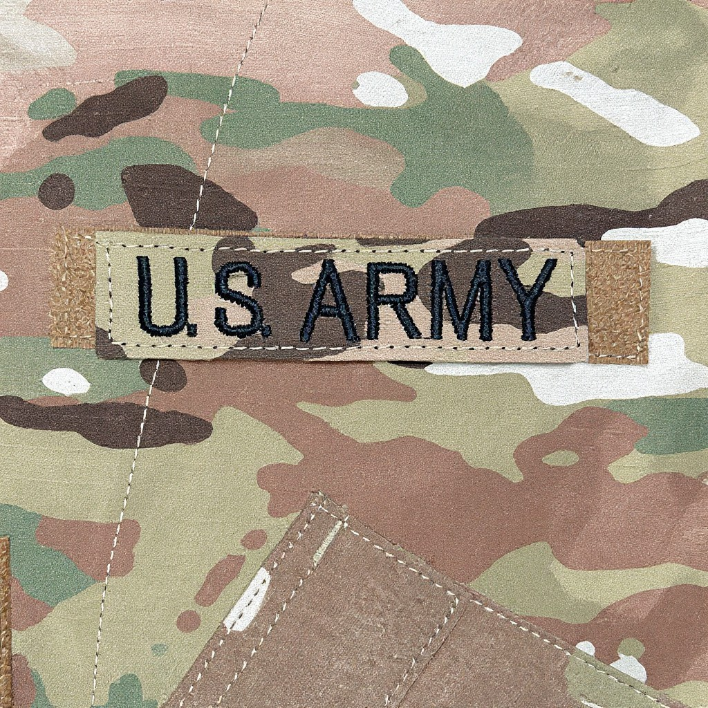 Multicam Army Nametape