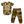 Load image into Gallery viewer, Multicam Tactical Baby Combat Uniform set featuring flak jacket onesie and tactical pants with pockets.
