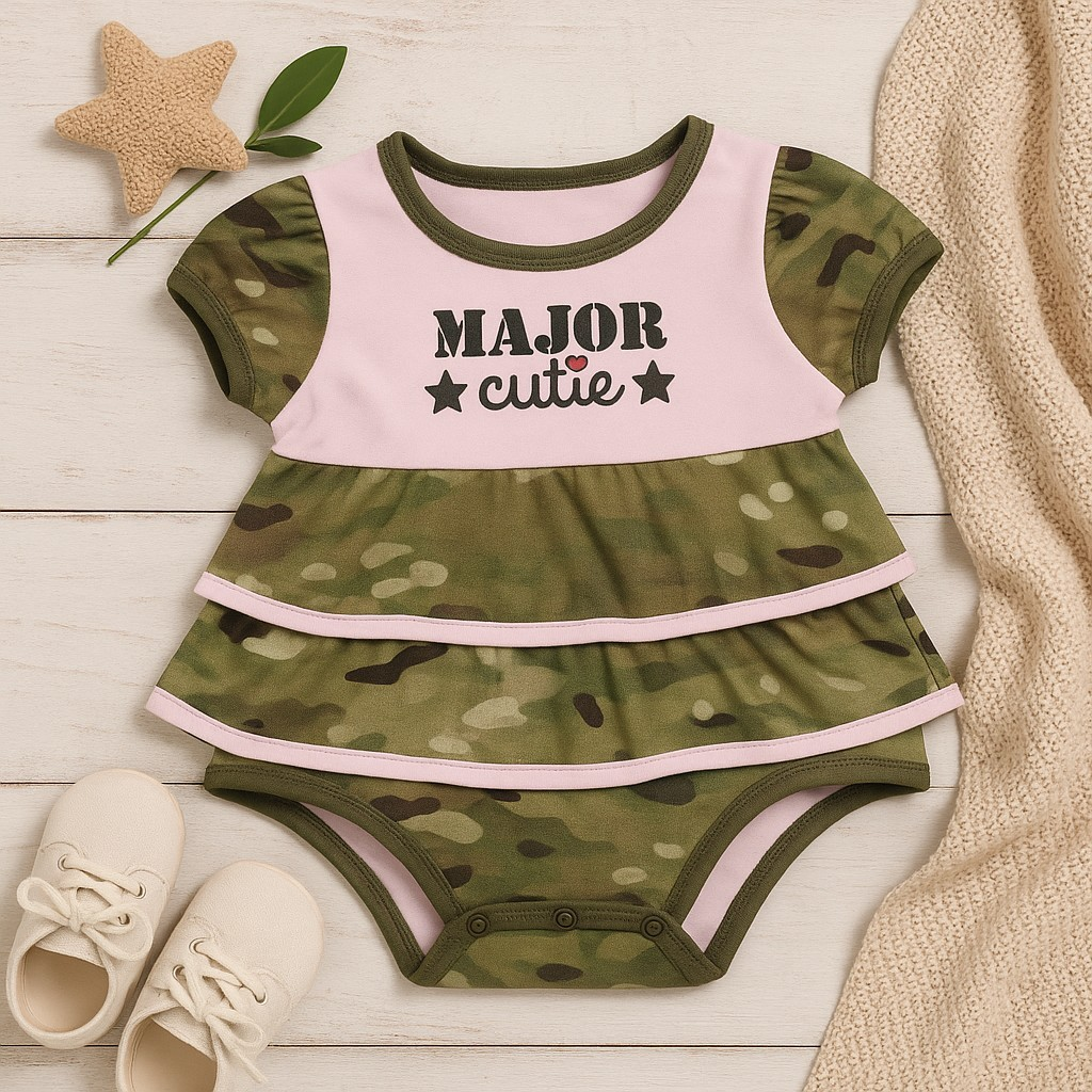 Multicam Major Cutie Baby Dress