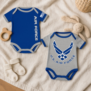 Air Force 2 pack Baby Bodysuits SKU 3300