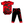 Load image into Gallery viewer, Marine EGA Baby Jogger Set featuring a red onesie with logo and matching black pants with &#39;MARINES&#39; print.
