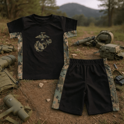 Marine Toddler Athletic 2pc Set
