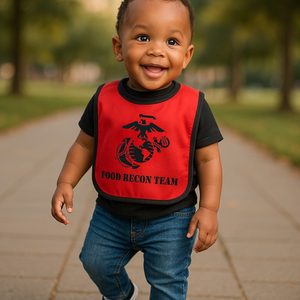 Marine Food Recon Pullover Baby Bib
