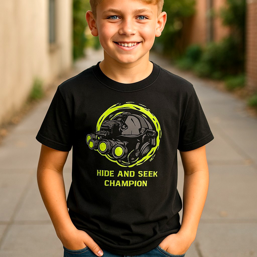 Youth Hide and Seek Champion T-Shirt