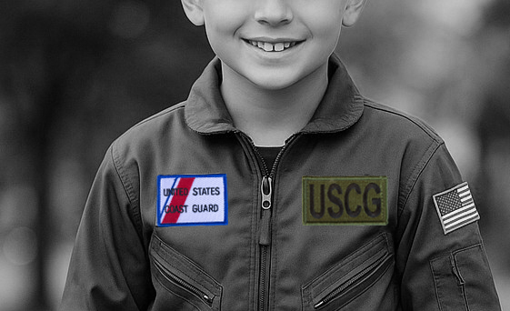 Coast Guard Flight Suit Patches 2pk