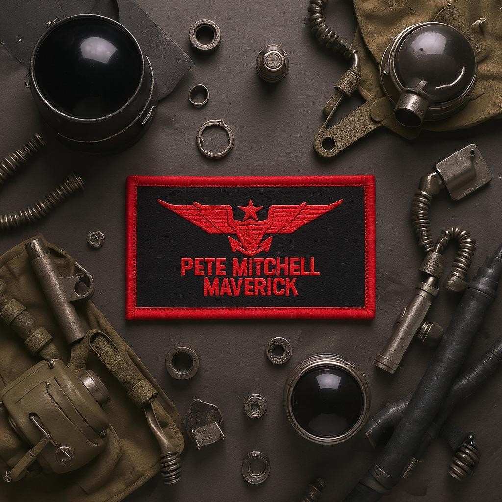 Top Gun Maverick Nameplate Patch