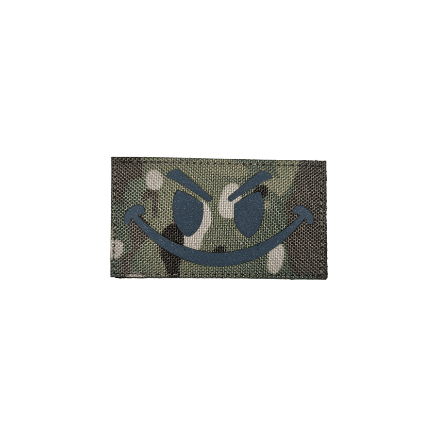 Multicam Evil Smiley Laser Cut Patch