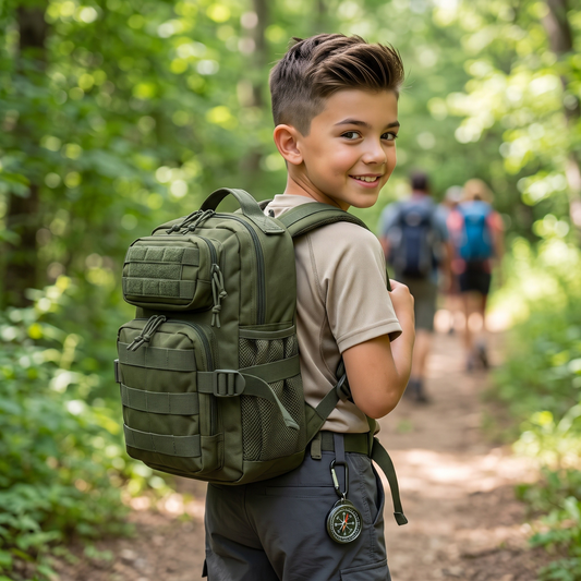 Youth OD Green Tactical Backpack