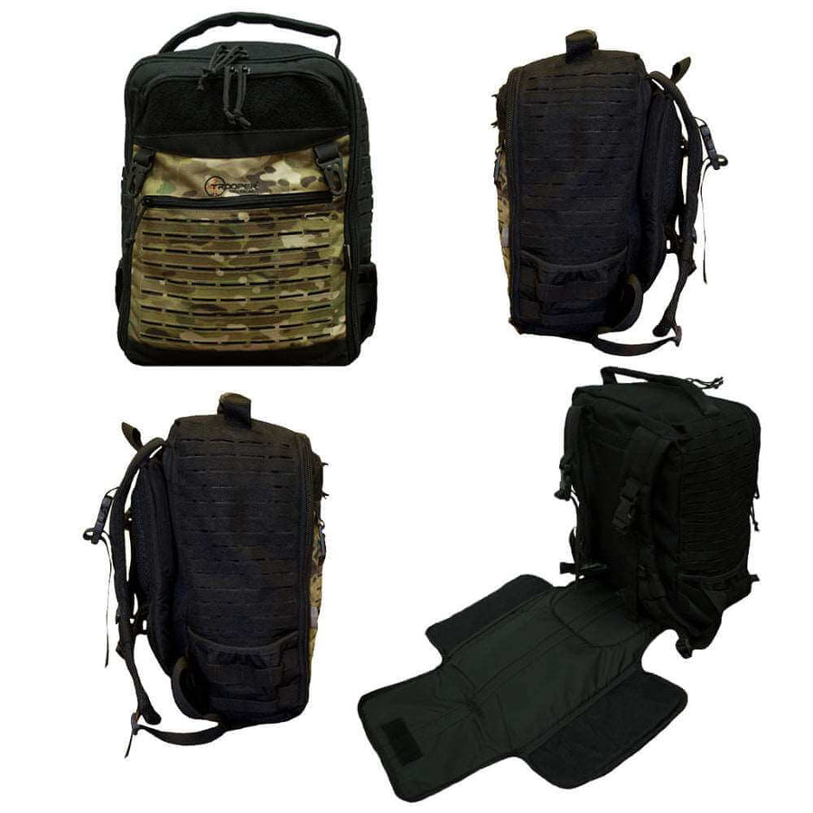 Multicam Black Tacticool Diaper Bag