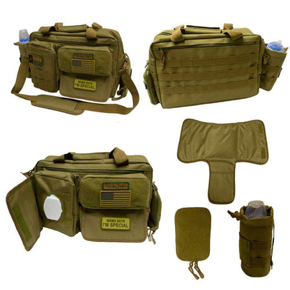 Tacticool Diaper Bag 5 Piece Combo Coyote Tan