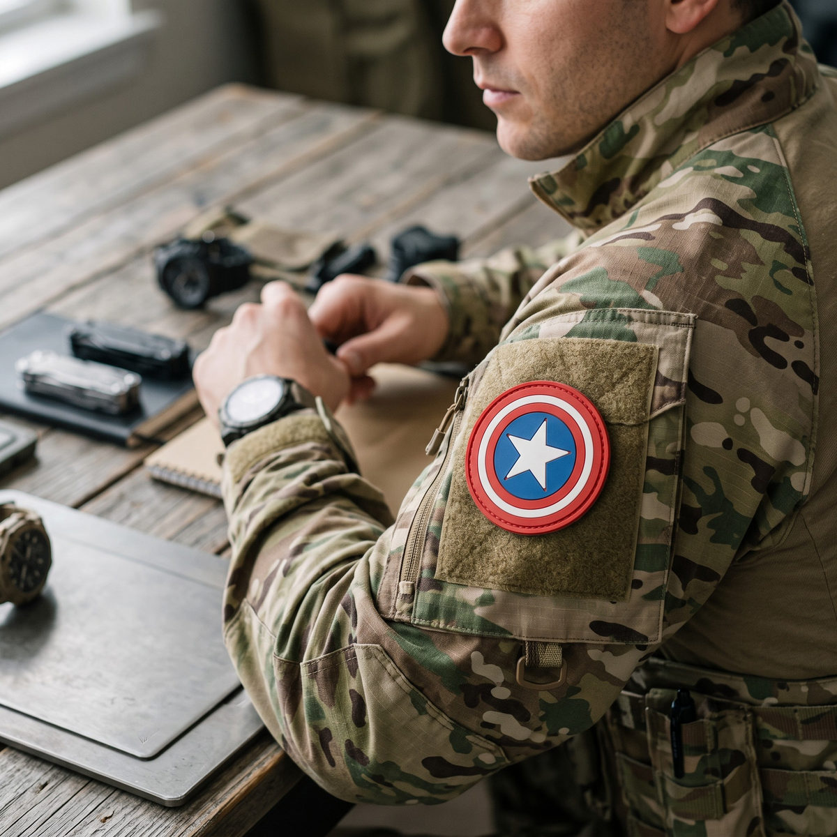 Patch Captain America by Trooper Clothing, image 2 of 3