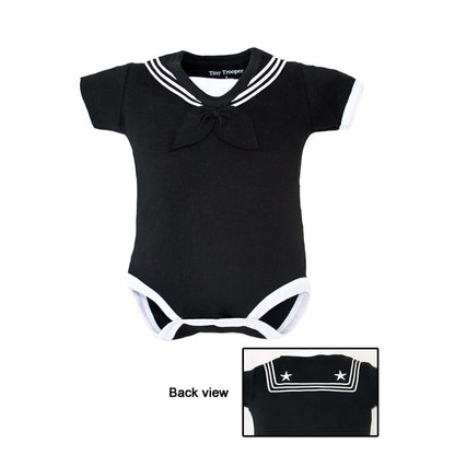 Navy Baby Sailor Bodysuit