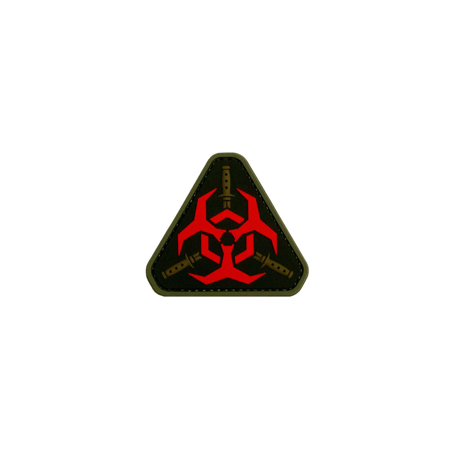 Biohazard Triangle PVC Morale Patch